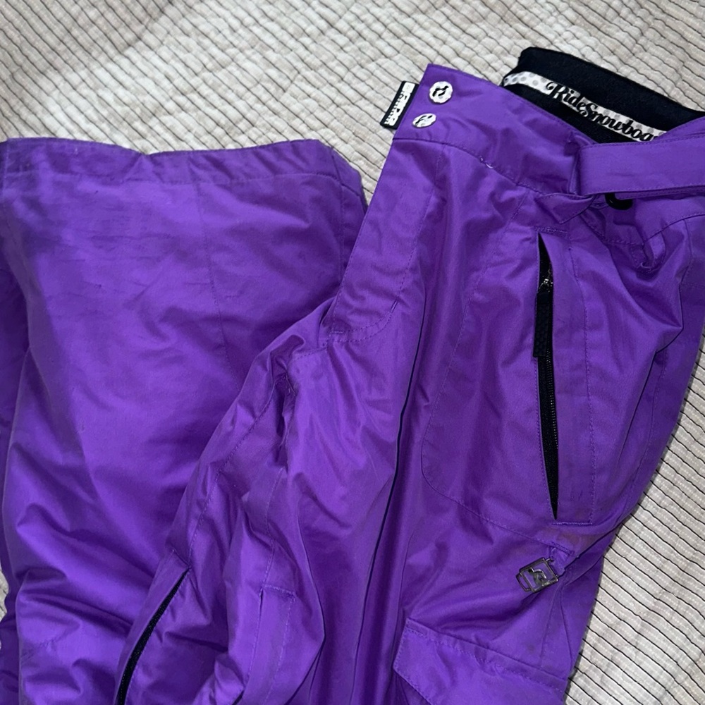 Women's Purple Snowpants
